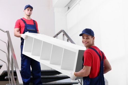 Local team handling furniture pick-up in New Malden streets