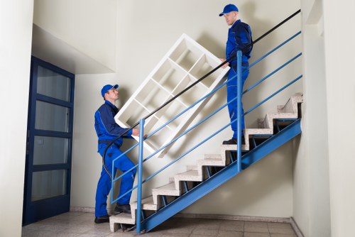Office removals planning in New Malden with local access considerations