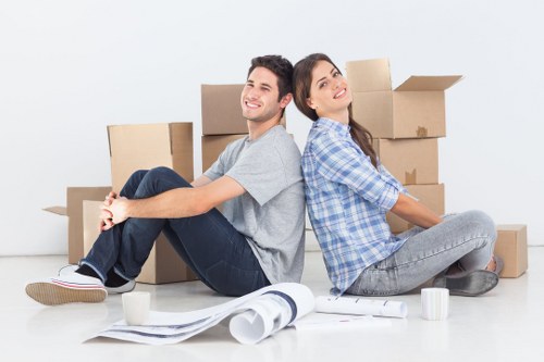 Careful packing and loading for office removals in New Malden