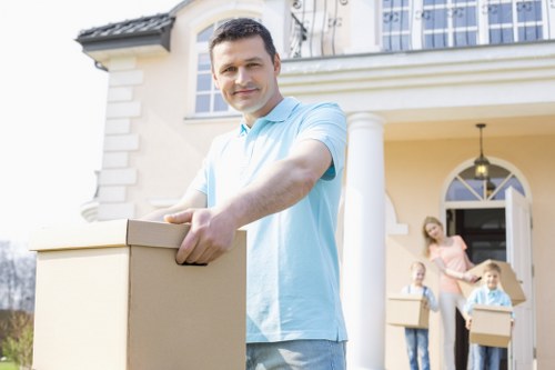 Man and van service supporting a local move in New Malden