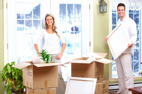 Residential moving help with a van in New Malden