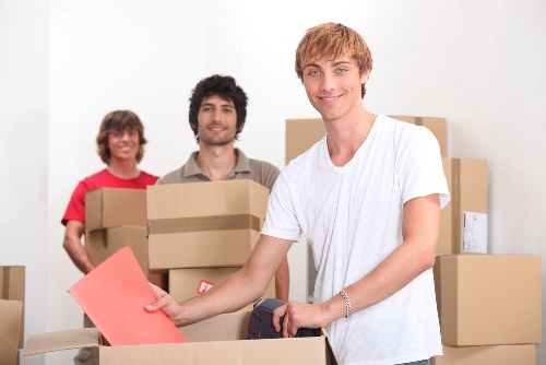 Packing and transport support for a New Malden office move